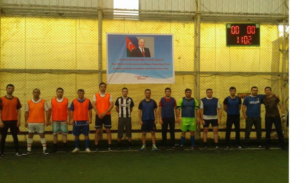 Mini futbol üzrə ənənəvi idman turnirinə start veridi - FOTO